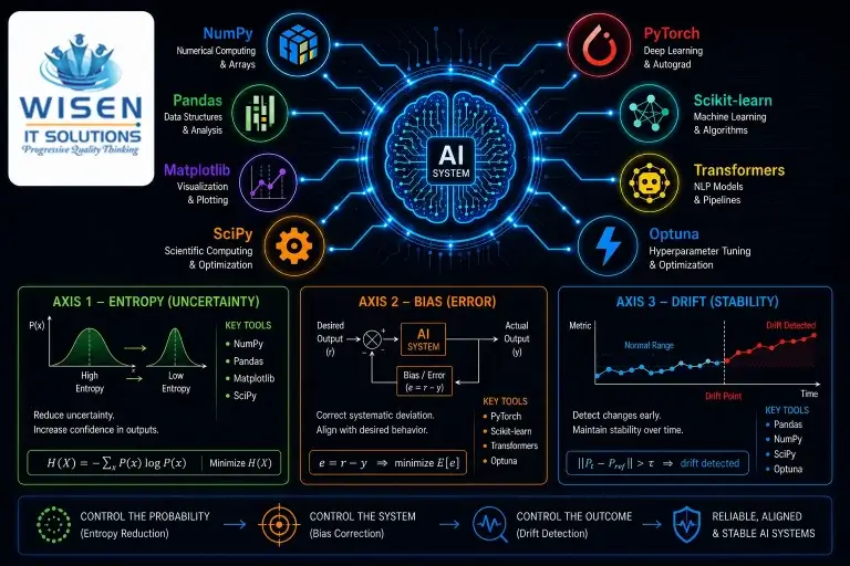 PCE Practitioner Toolkit — Python Libraries for Entropy Reduction, Bias Correction and Drift Detection in Generative AI systems 2026